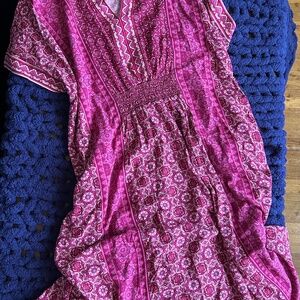 Fushia caftan